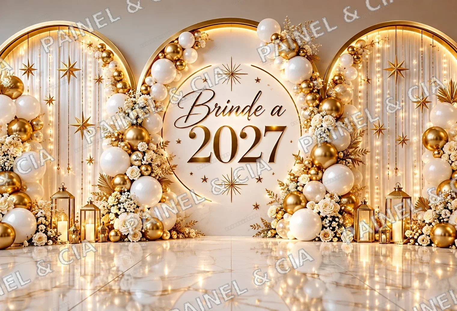 Fundo fotográfico AnoNovo PainelECia AN33 — Ano Novo 2027, código FN-183