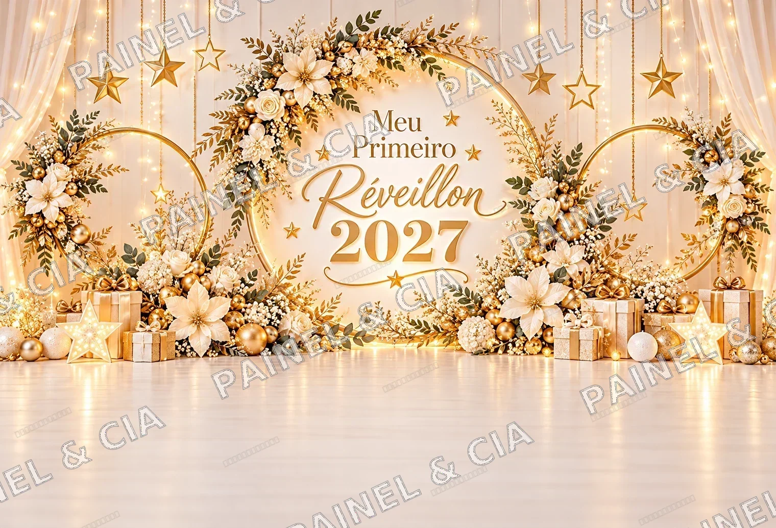 Fundo fotográfico AnoNovo PainelECia AN36 — Ano Novo 2027, código FN-186