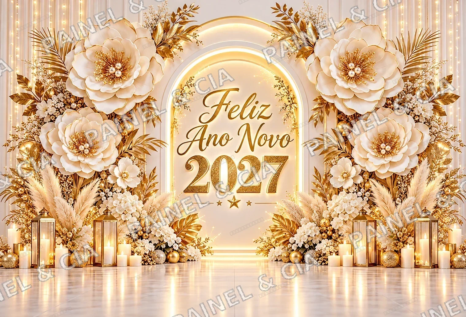 Fundo fotográfico AnoNovo PainelECia AN38 — Ano Novo 2027, código FN-188