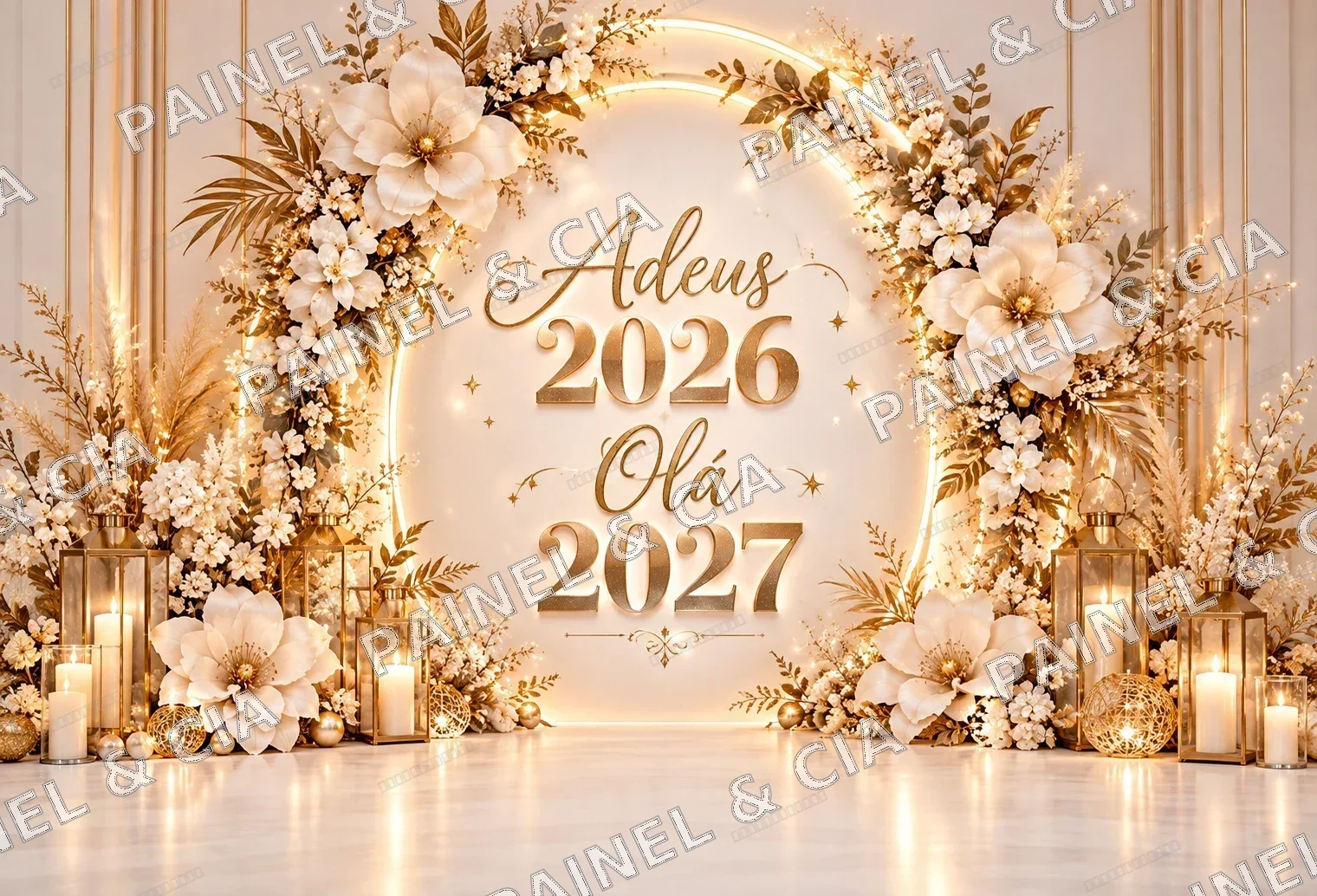 Fundo fotográfico AnoNovo PainelECia AN40 — Ano Novo 2027, código FN-190