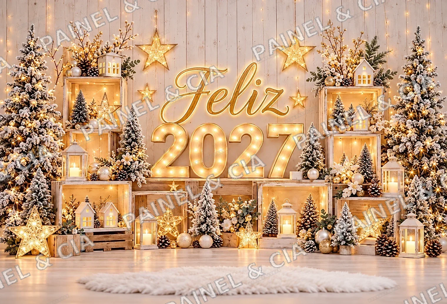 Fundo fotográfico AnoNovo PainelECia AN42 — Ano Novo 2027, código FN-192