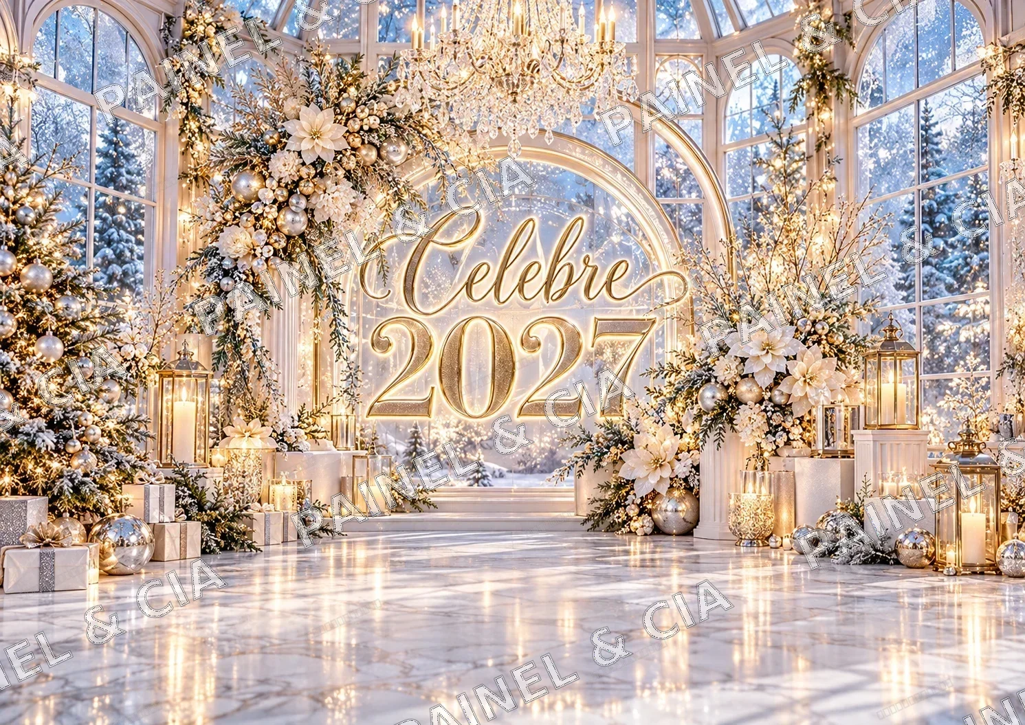 Fundo fotográfico AnoNovo PainelECia AN58 — Ano Novo 2027, código FN-208