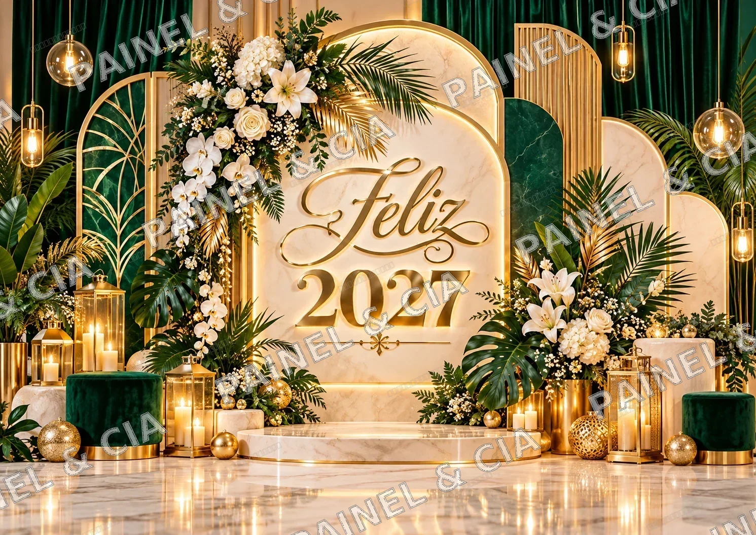 Fundo fotográfico AnoNovo PainelECia AN59 — Ano Novo 2027, código FN-209