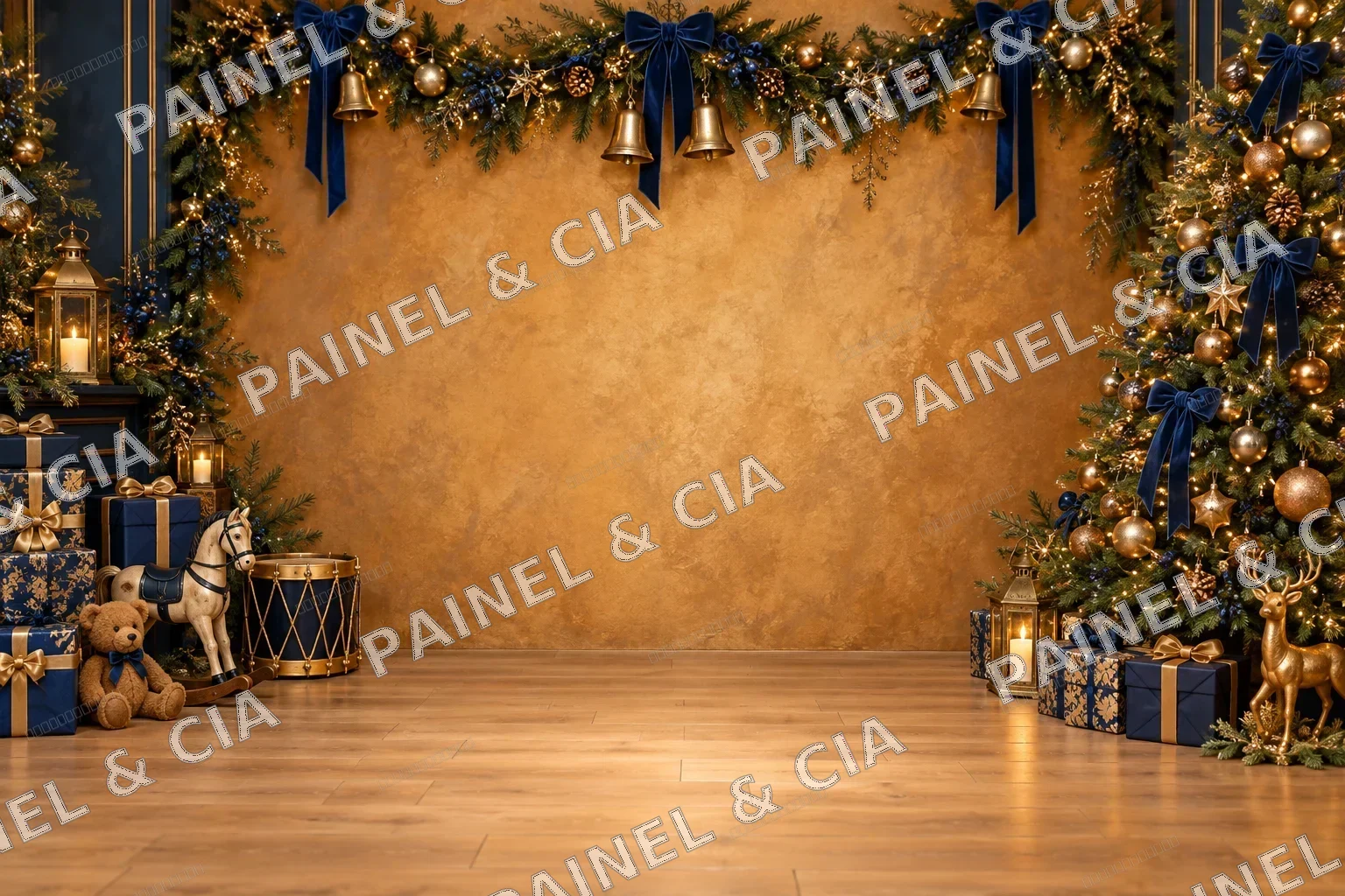 Fundo fotográfico FundoNatal PainelECia FN75 — Coleção Natal 2026, código FN-075
