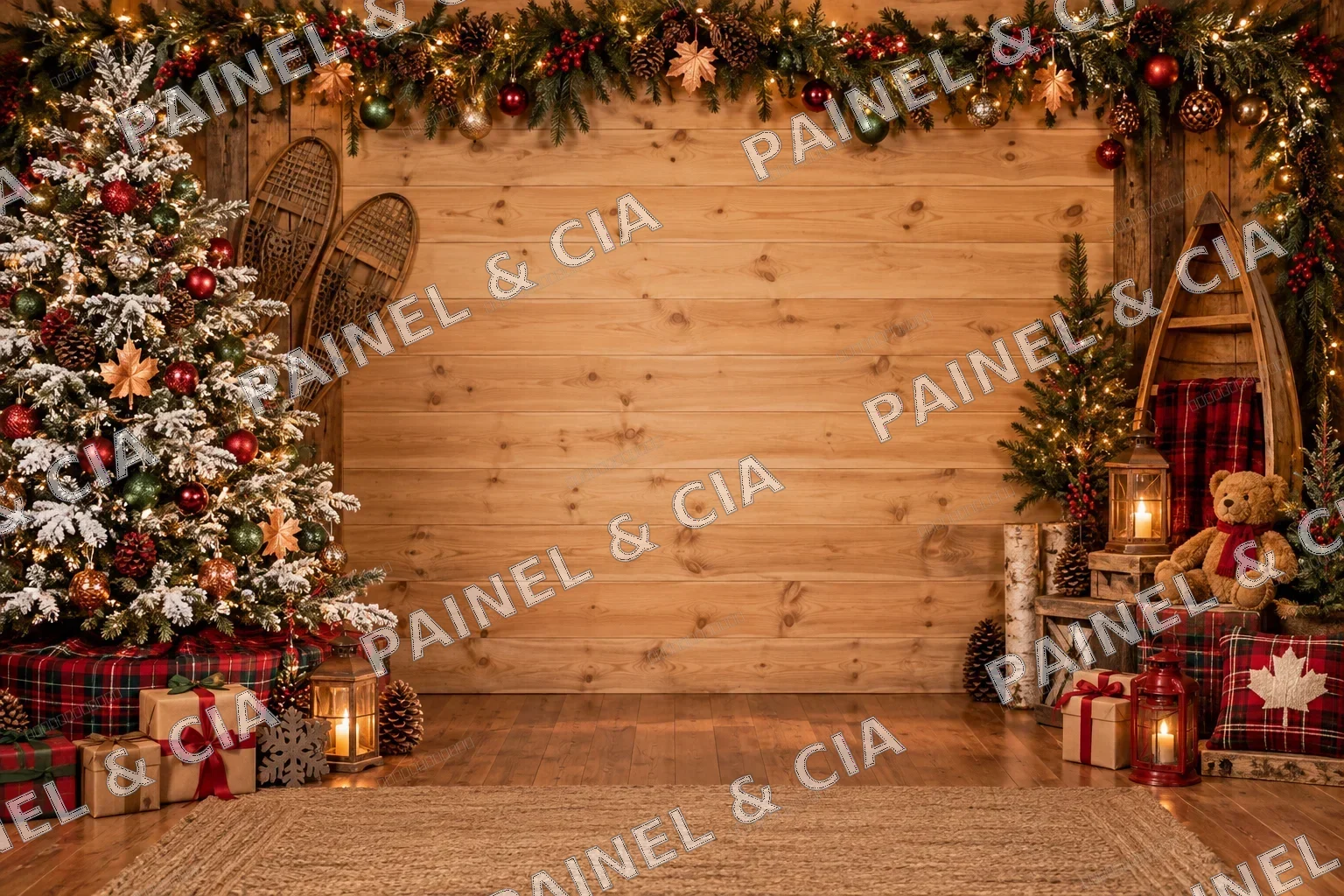 Fundo fotográfico FundoNatal PainelECia FN83 — Coleção Natal 2026, código FN-083