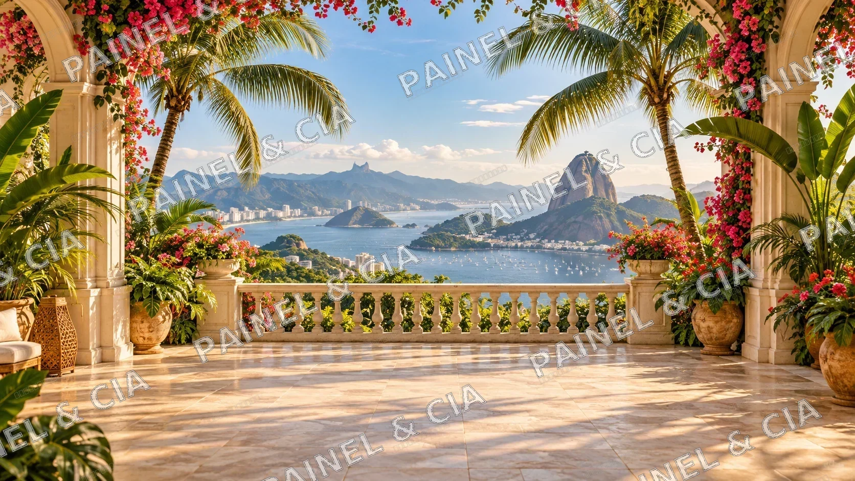 Fundo fotográfico VerãoPaineleCia PF30 — Verão, código FN-130