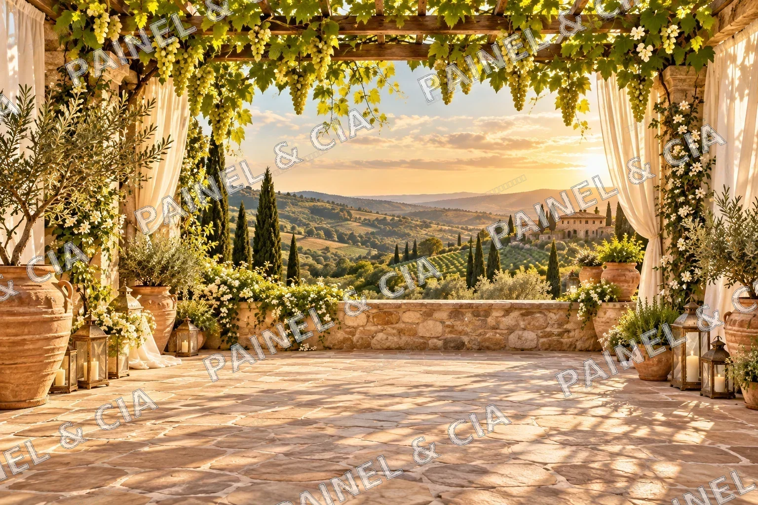 Fundo fotográfico VerãoPaineleCia PF37 — Verão, código FN-137